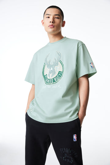 【NBA Collection】Milwaukee Bucks T-shirt 