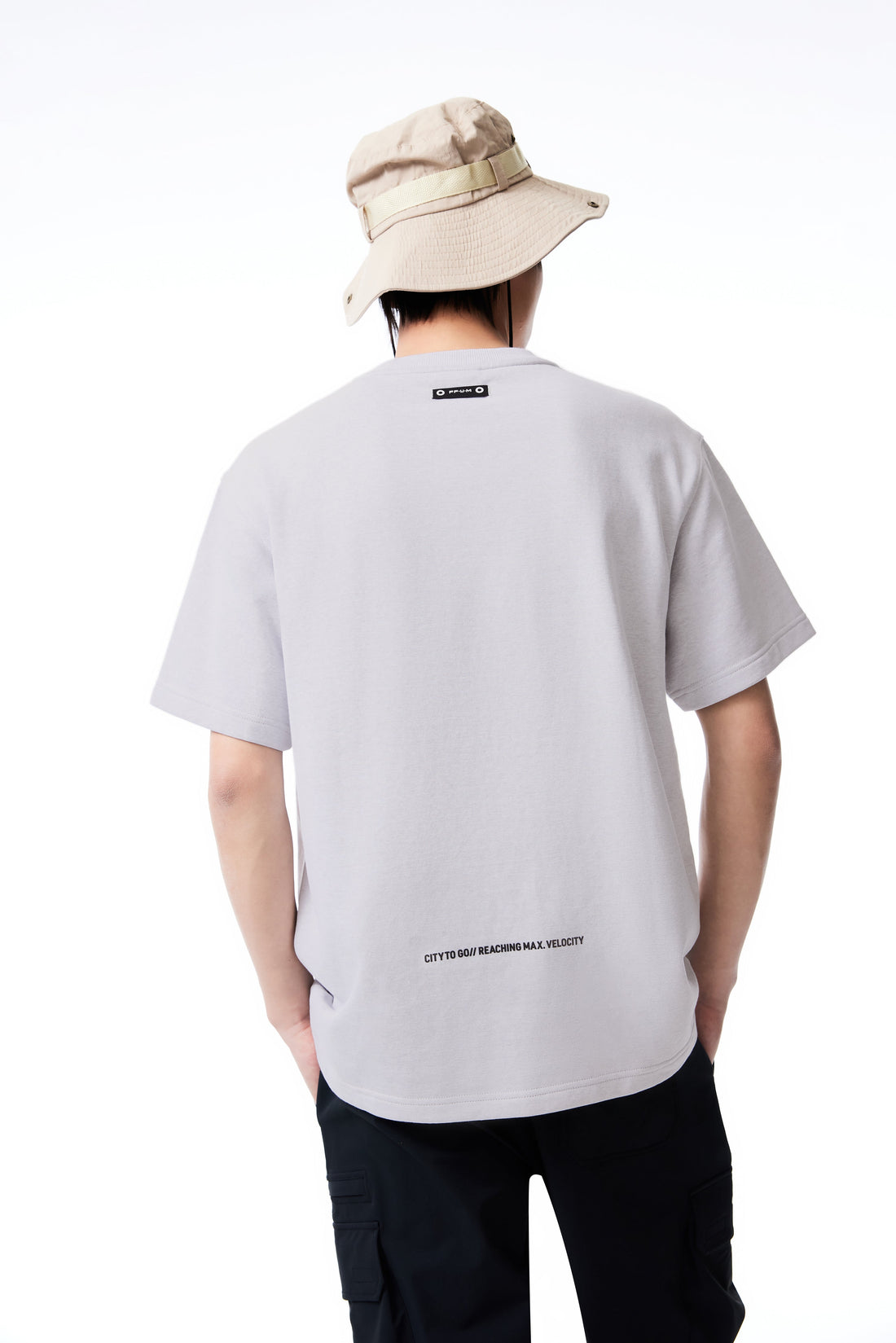 Loose drop sleeve T-shirt 