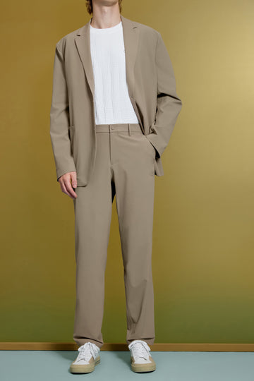 AQUA DRY+ water-repellent stretch suit trousers 