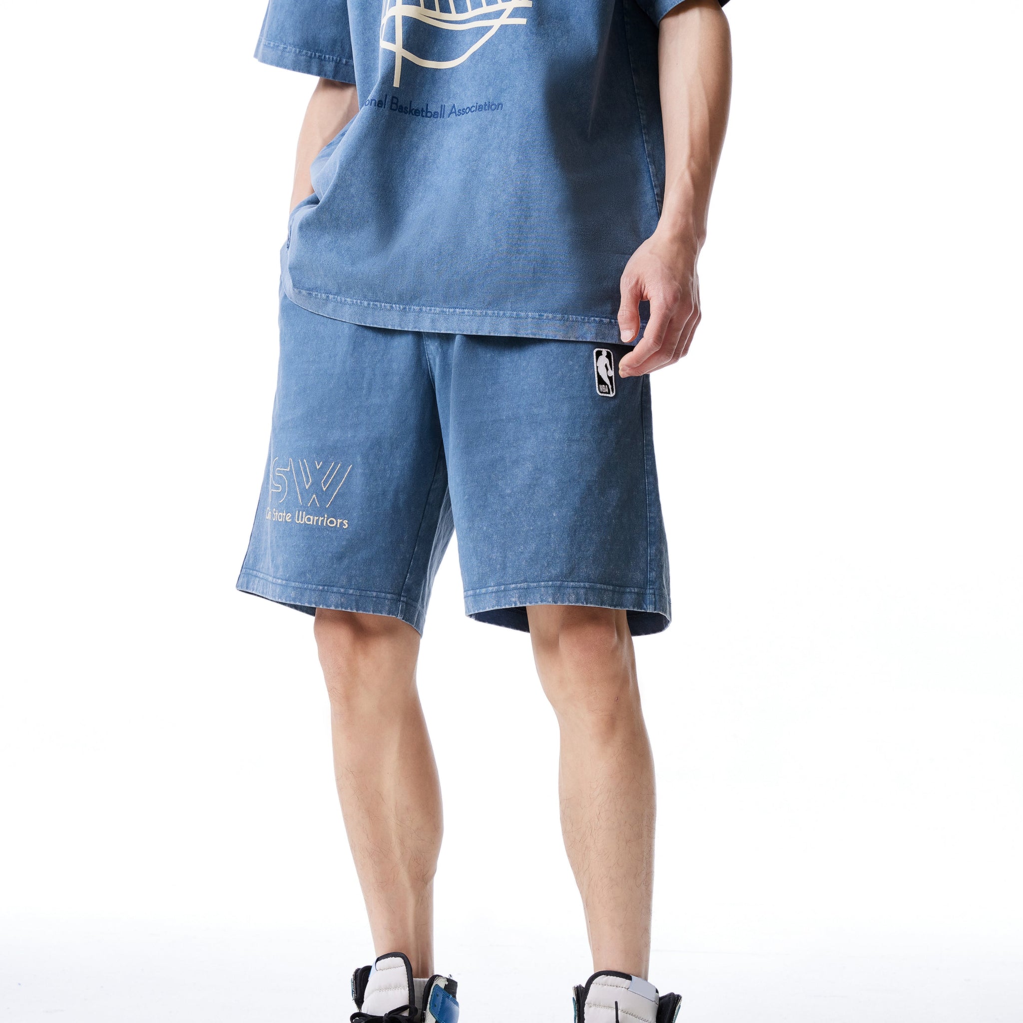 【NBA Collection】Golden State Warriors Casual Shorts 