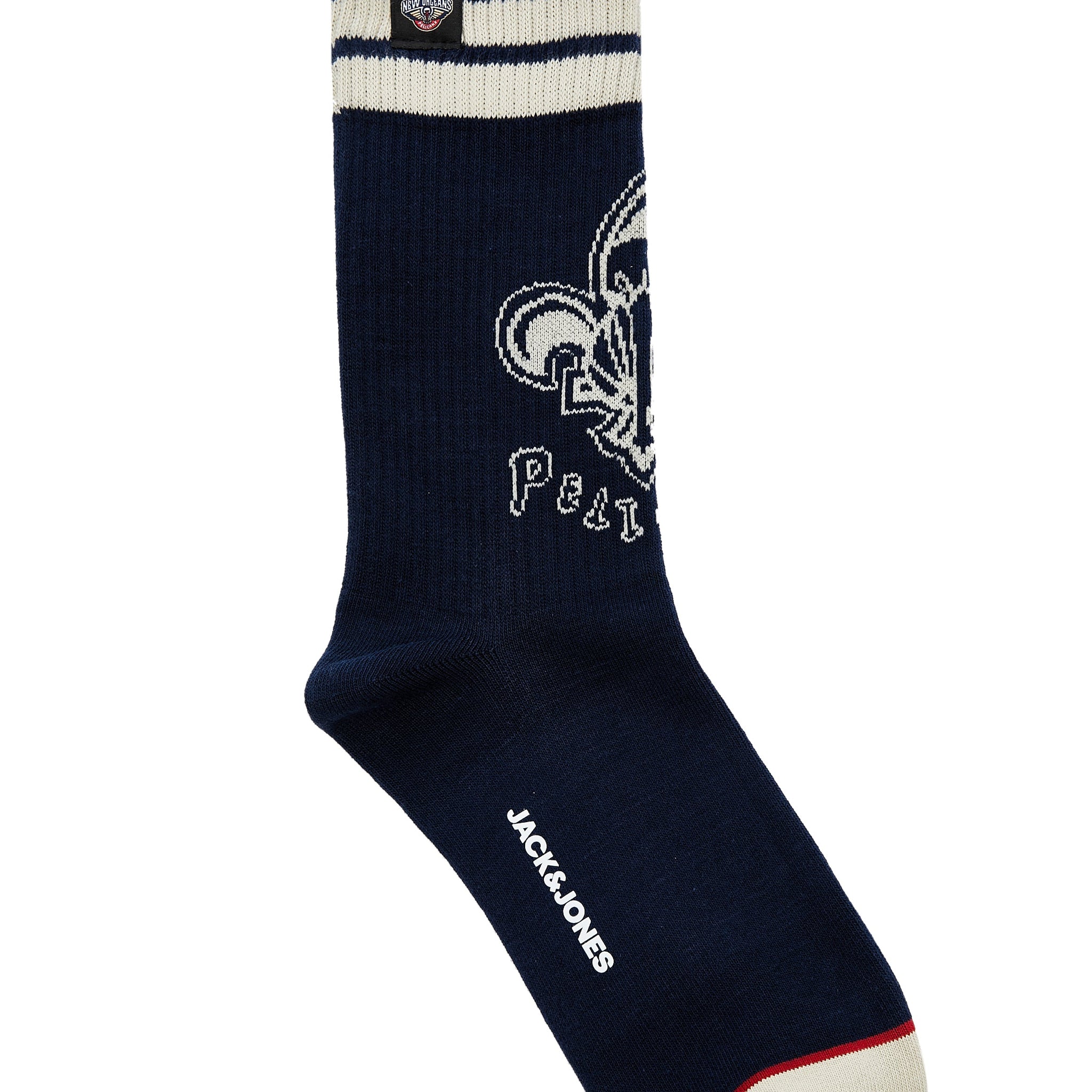 [NBA Collection] NBA New Orleans Gannets black mid-calf socks (1 pair) 