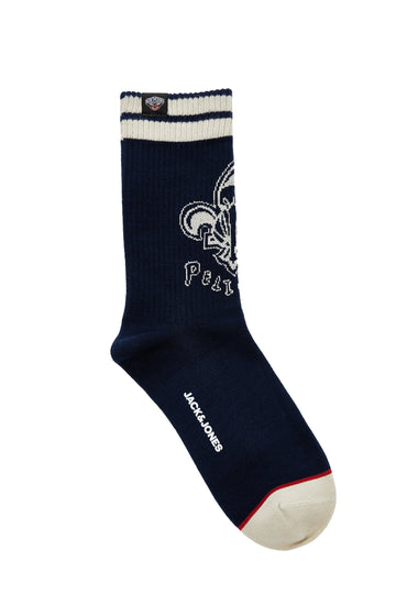 [NBA Collection] NBA New Orleans Gannets black mid-calf socks (1 pair) 